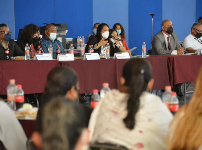 Ariadna Ayala encabeza reunión extraordinaria de Coplademun